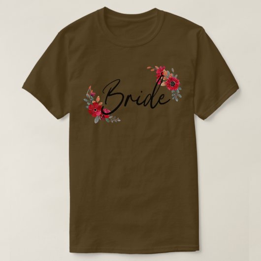 De T - shirts van de de bloem van vrouwen voor ide (Design voorkant)