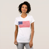 De T-shirts van de Vlag van de V.S. (Voorkant volledig)