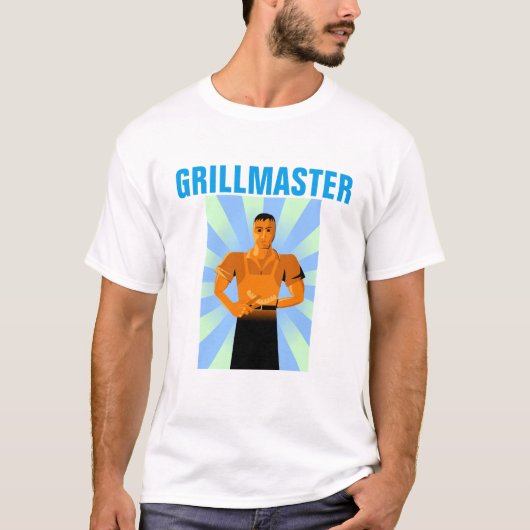 De T-shirts van Grillmaster (Voorkant)