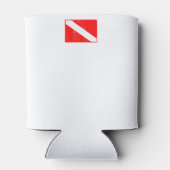 De T - shirts van het Duim van de groef SCUBA van  Blikjeskoeler (Achterkant)