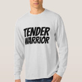 De T-shirts van het TEDERE Man van de STRIJDER (Voorkant)