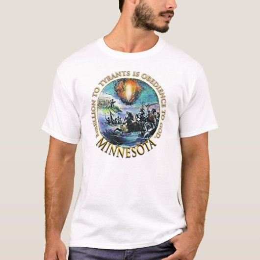 De t-shirts van het Theekransje van Minnesota (Voorkant)