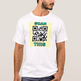 DE TAAK IS OP U (Qr- product berichtcode) T-shirt