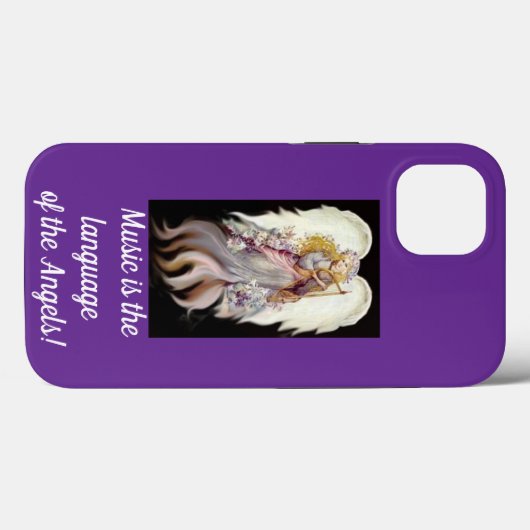 De taal van Angels Hoesje-Mate iPhone Case (Achterkant (horizontaal))