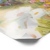 de taal van bloemen foto afdruk (Hoek)