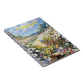 de taal van bloemen notitieboek (Rechterzijde)