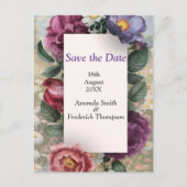 De taal van de bloemen aankondigingskaart (Voorkant)