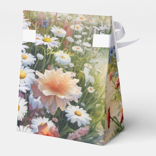 De taal van de bloemen bedankdoosjes (Achterkant)