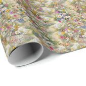 De taal van de bloemen cadeaupapier (Rol Hoek)