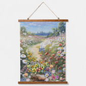 De taal van de bloemen hangend wandkleed (Voorkant 2)