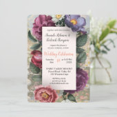 De taal van de bloemen kaart (Staand voorkant)