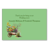 De taal van de bloemen kaart (Achterkant)