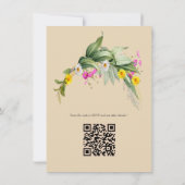 De taal van de bloemen kaart (Achterkant)