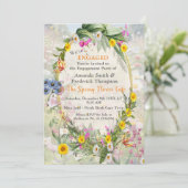 De taal van de bloemen kaart (Staand voorkant)