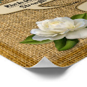 De taal van de bloemen poster (Hoek)