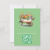 De taal van de bloemen RSVP kaartje (Achterkant)