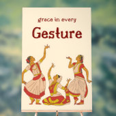 De taal van de genade acryl bord (Neutraal)