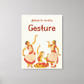 De taal van de genade canvas afdruk (Voorkant)