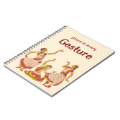 De taal van de genade notitieboek (Linkerzijde)