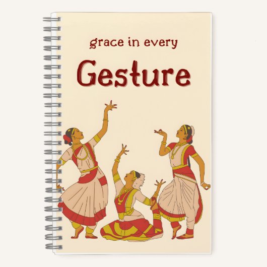 De taal van de genade notitieboek (Voorkant)