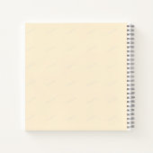 De taal van de genade notitieboek (Achterkant)