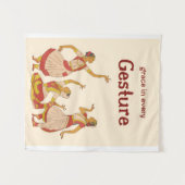 De taal van de genade wandkleed (Voorkant (horizontaal))