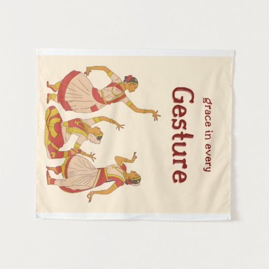 De taal van de genade wandkleed (Voorkant (horizontaal))