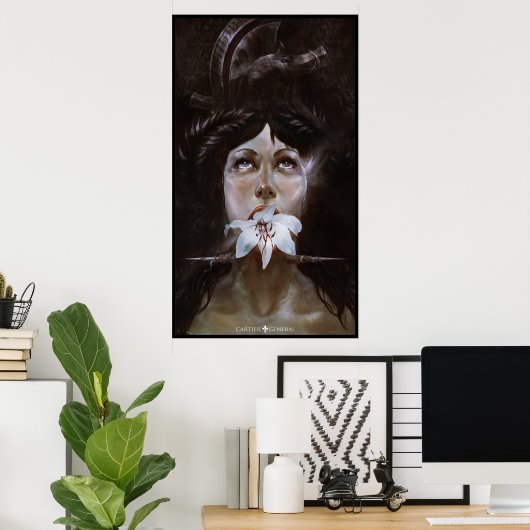 De taal van de middelbare school poster (Thuiskantoor)