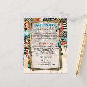 De taal van het licht - Doodling Art Aankondigingskaart