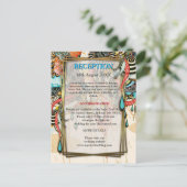 De taal van het licht - Doodling Art Aankondigingskaart (Staand voorkant)