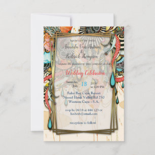 De taal van het licht - Doodling Art Bedankkaart