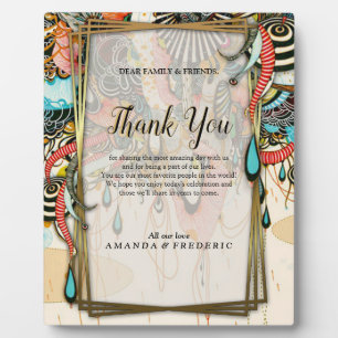 De taal van het licht - Doodling Art Fotoplaat