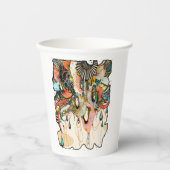 De taal van het licht - Doodling Art Papieren Bekers (Voorkant)