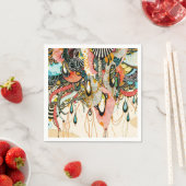 De taal van het licht - Doodling Art Servet (Insitu)