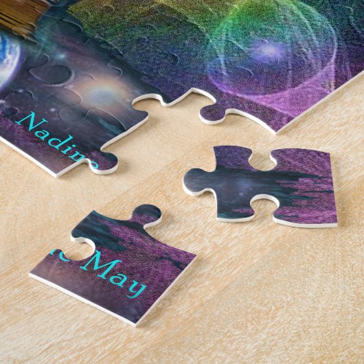 De taal van het licht legpuzzel (Zijkant)