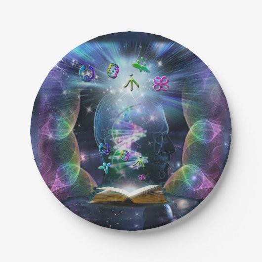 De taal van het licht papieren bordje (Voorkant)