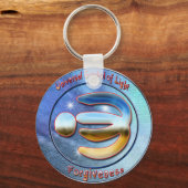 De taal van het licht sleutelhanger (Voorkant)