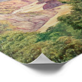 De taalstromen in Cordellera, Chili Poster (Hoek)