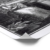 De tabaksfabriek in verschillende takken poster (Hoek)