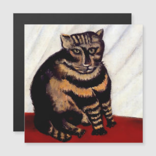 “De Tabby” door Henri Rousseau Magnetische Uitnodiging
