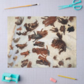 De Tabby Toboggan Club van Louis William Wain Tissuepapier (Craft)