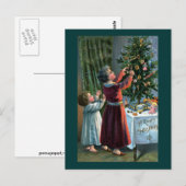 De tabletstructuur decorteren briefkaart (Voorkant / Achterkant)
