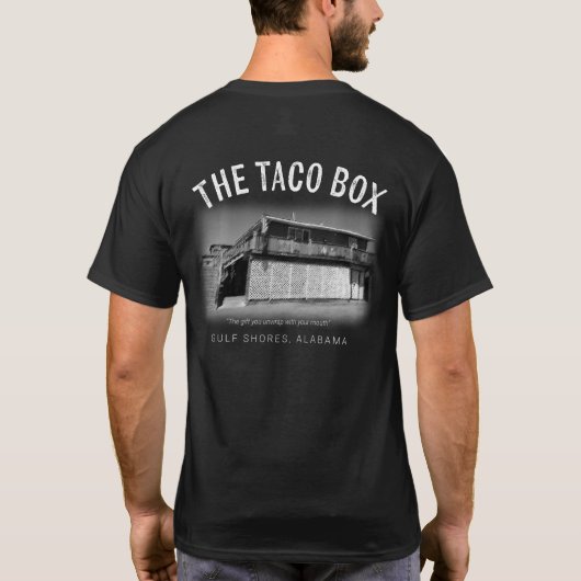 De Taco Box Gulf Shores T-shirt (Achterkant)