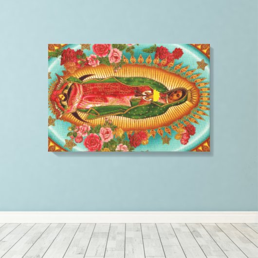 De Taco Saint Canvas Print (Insitu (Houten vloer))