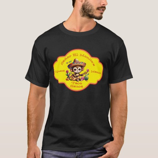 De tacosaus van Señor El Monito T-shirt (Voorkant)