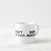 De Tactische Shot | Niet Uitgestoken Espresso Kop (Voorkant rechts)