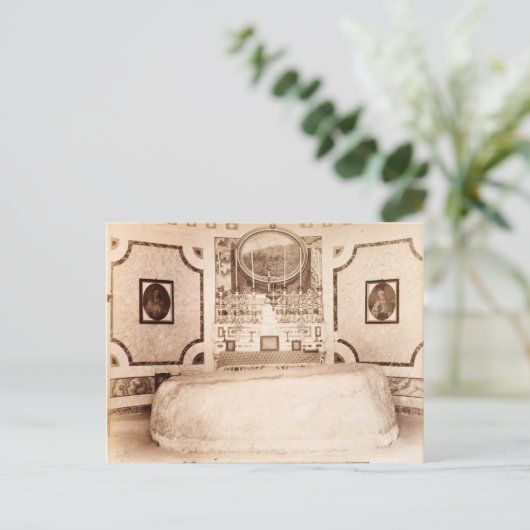 De "tafel van Christus" in Nazareth Briefkaart (Staand voorkant)