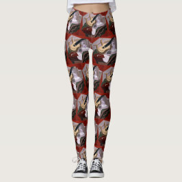 De tafel van de muzikant - Juan Gris Leggings