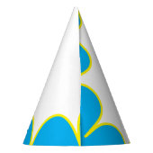 De tafel van het Pet van het Pascha Kind Feesthoedjes (Achterkant)