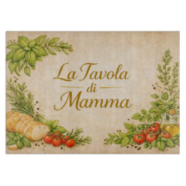 De Tafel van Mama – Rustieke Italiaanse Decoratie Snijplank